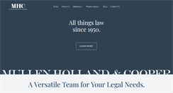 Desktop Screenshot of mhc-law.com